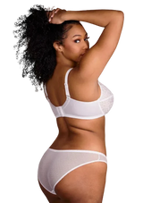 SCULPTD Bra: Full Coverage Lace Minimizer Bra